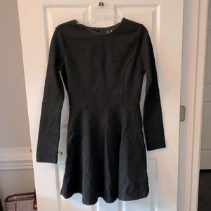 Lulus- black long sleeve dress